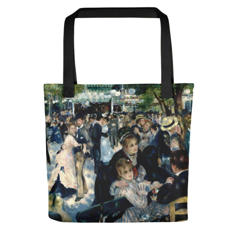 Dance at Le Moulin de la Galette by Auguste Renoir Tote Bag