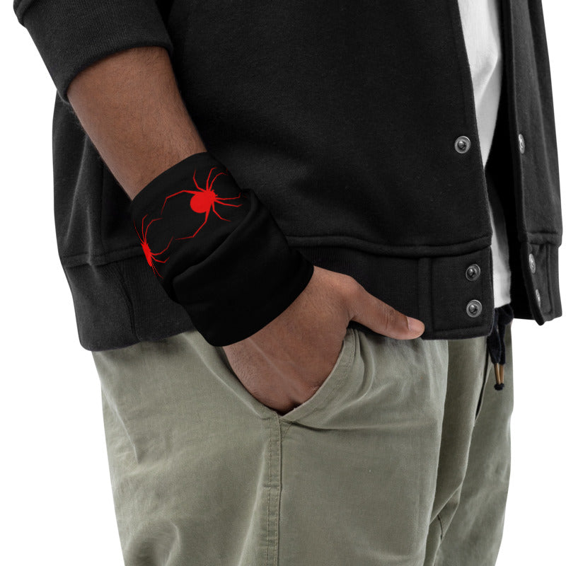 Crimson Spider Neck Gaiter