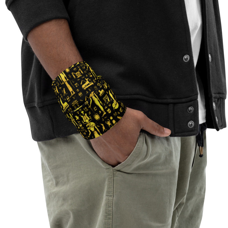 Egyptian Hieroglyphs Neck Gaiter