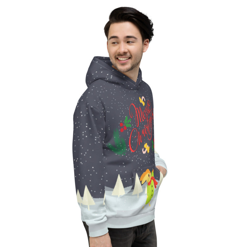 Merry Christmas Critters Unisex Hoodie