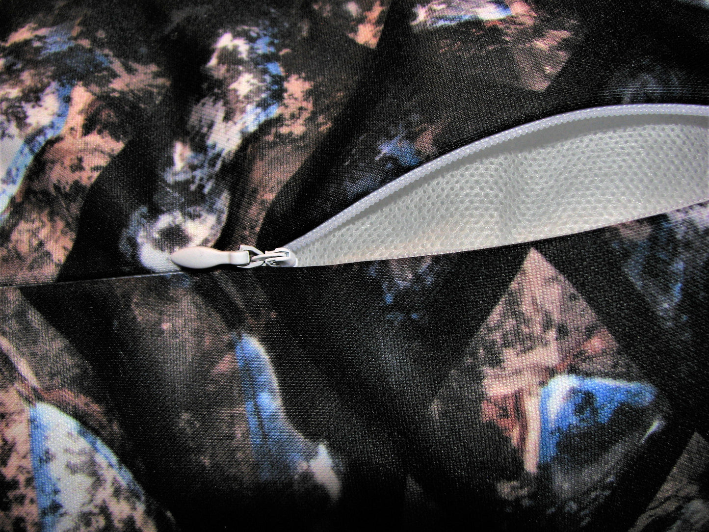 Onyx Dragon Scale Pillow