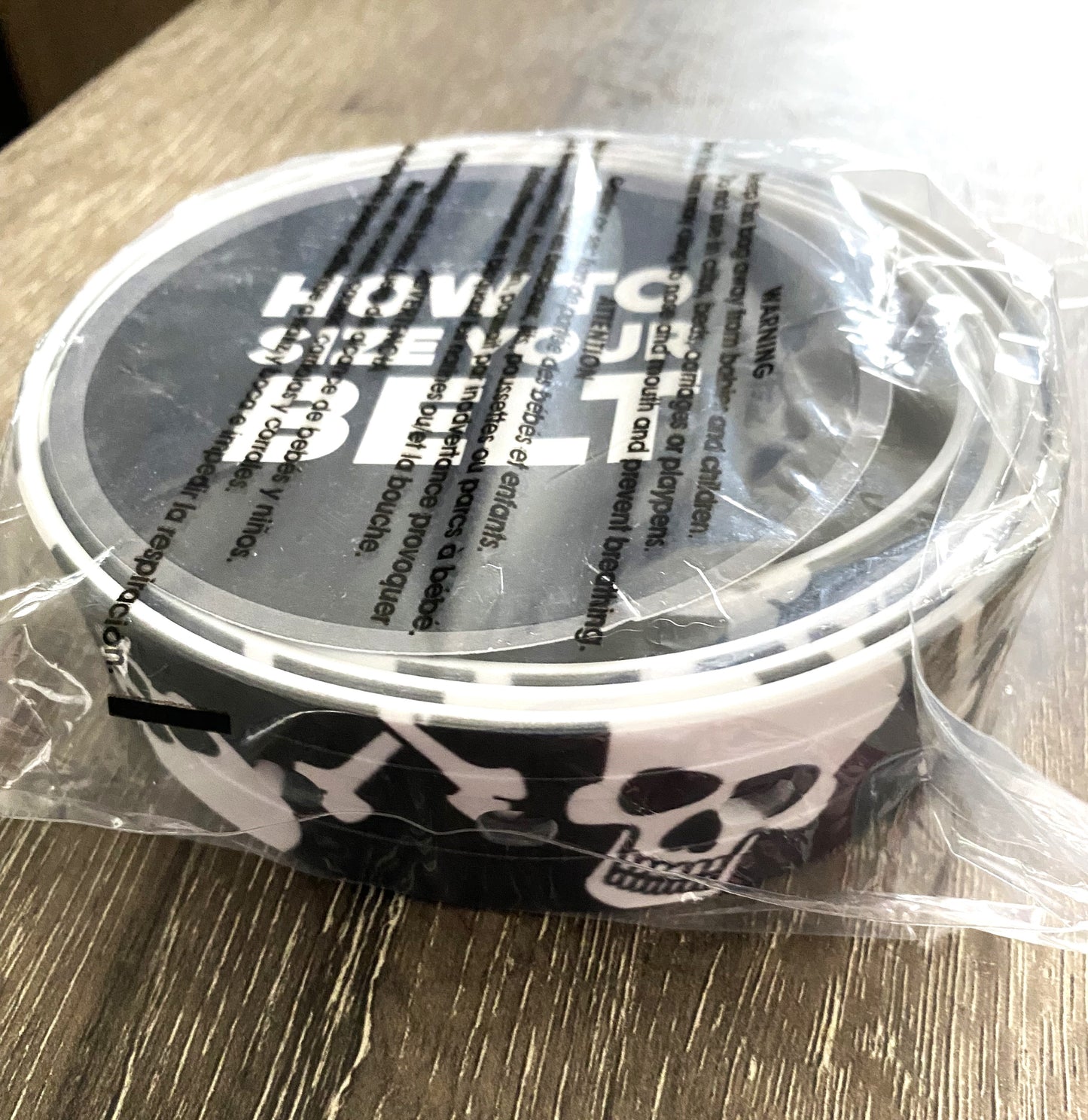 Skulls and Crossbones Belt