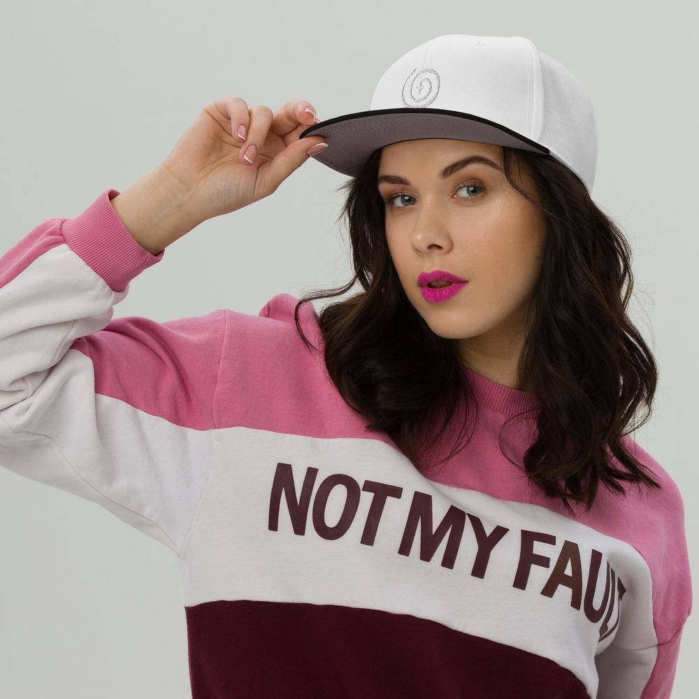 Spiral Snake Snapback Hat