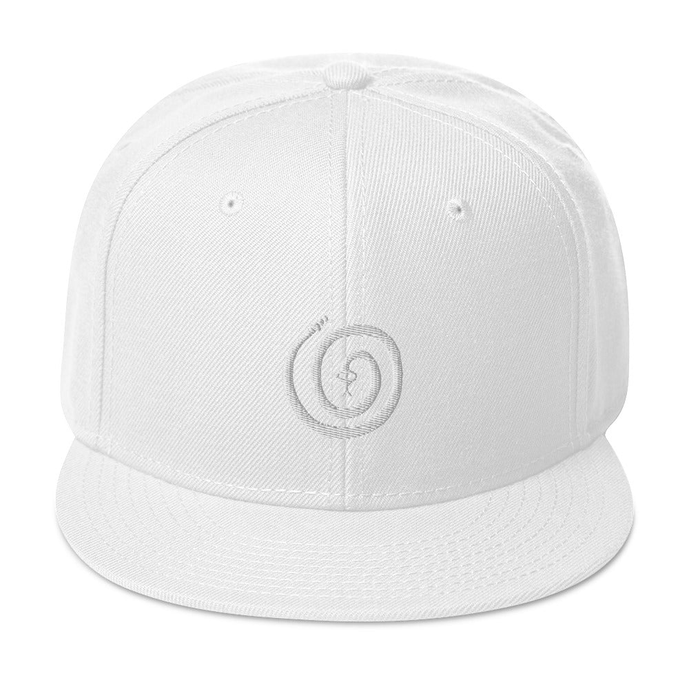 Spiral Snake Snapback Hat