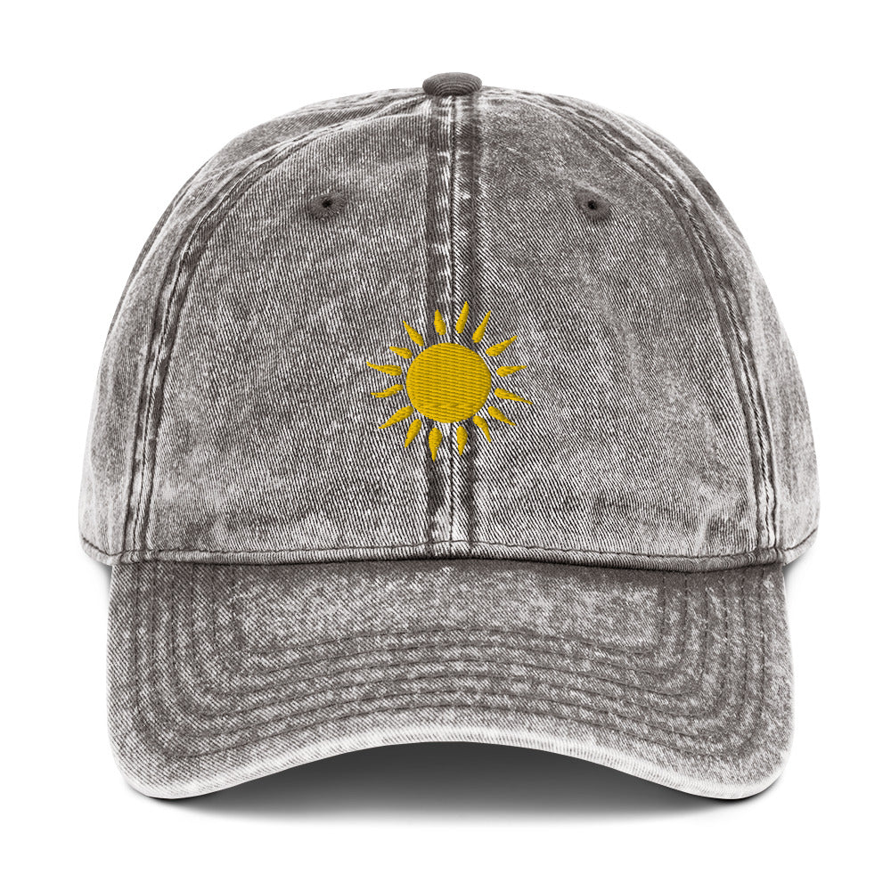 Sunshine Vintage Cotton Twill Cap
