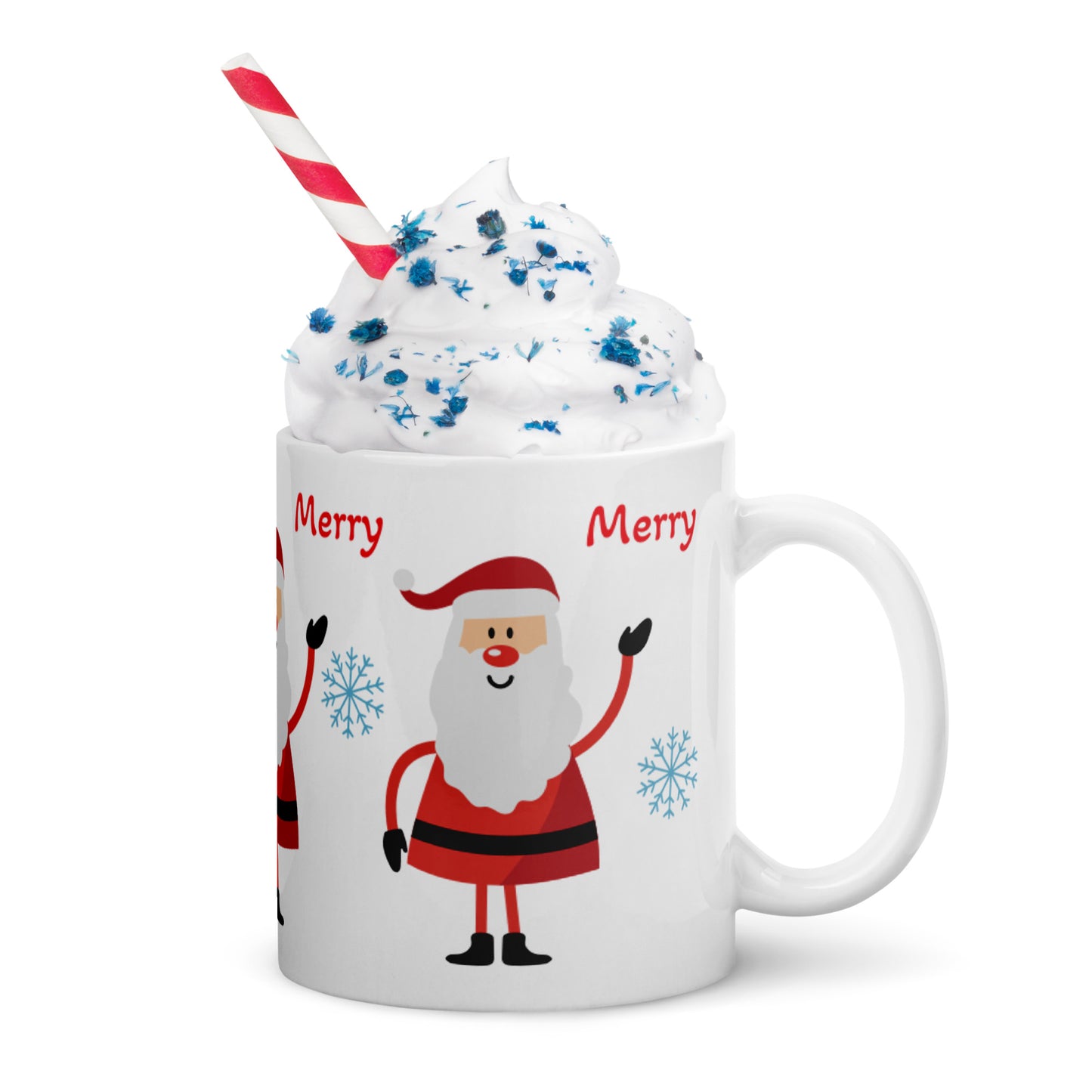 Merry Santa Glossy Mug