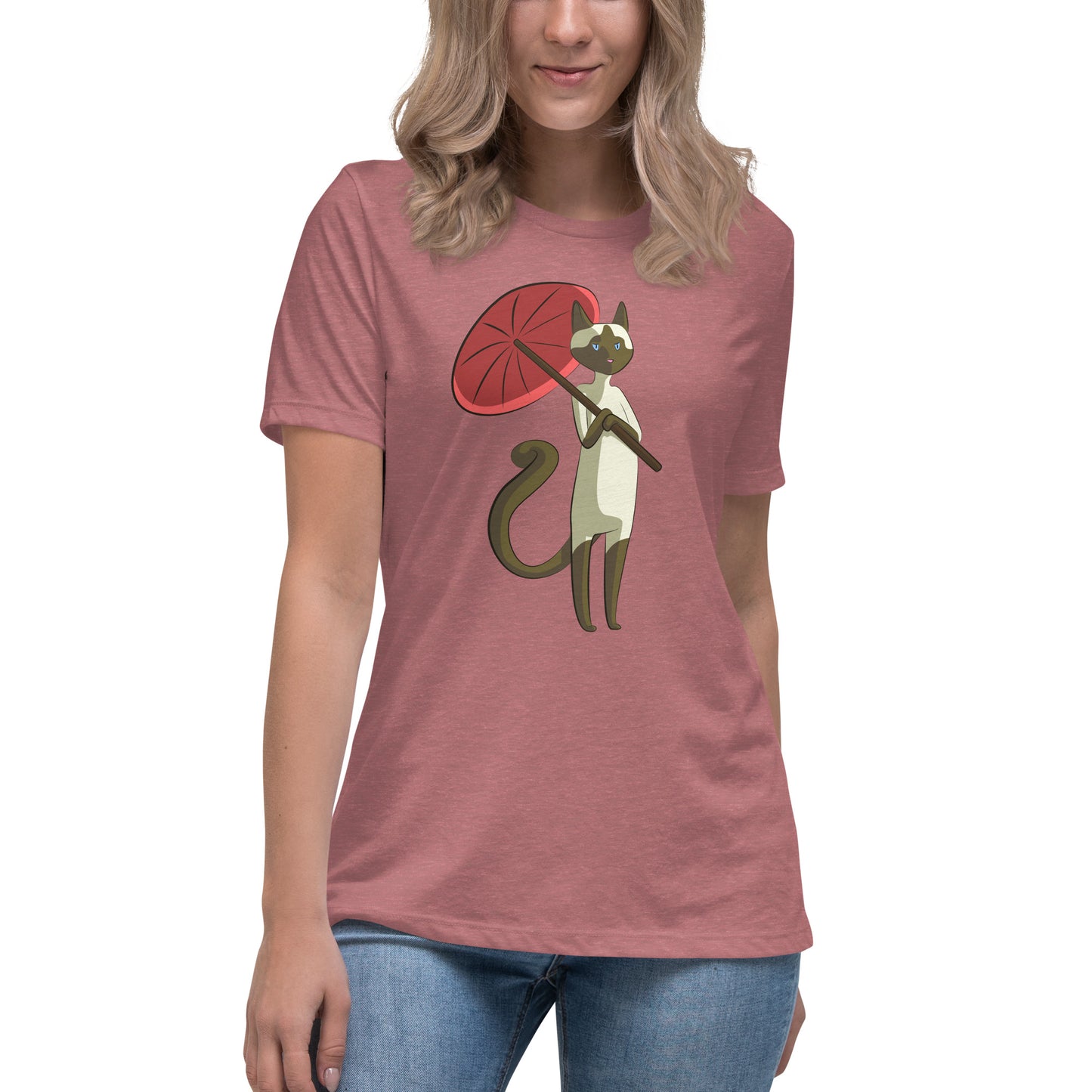Siamese Kitty Women's Relaxed T-Shirt