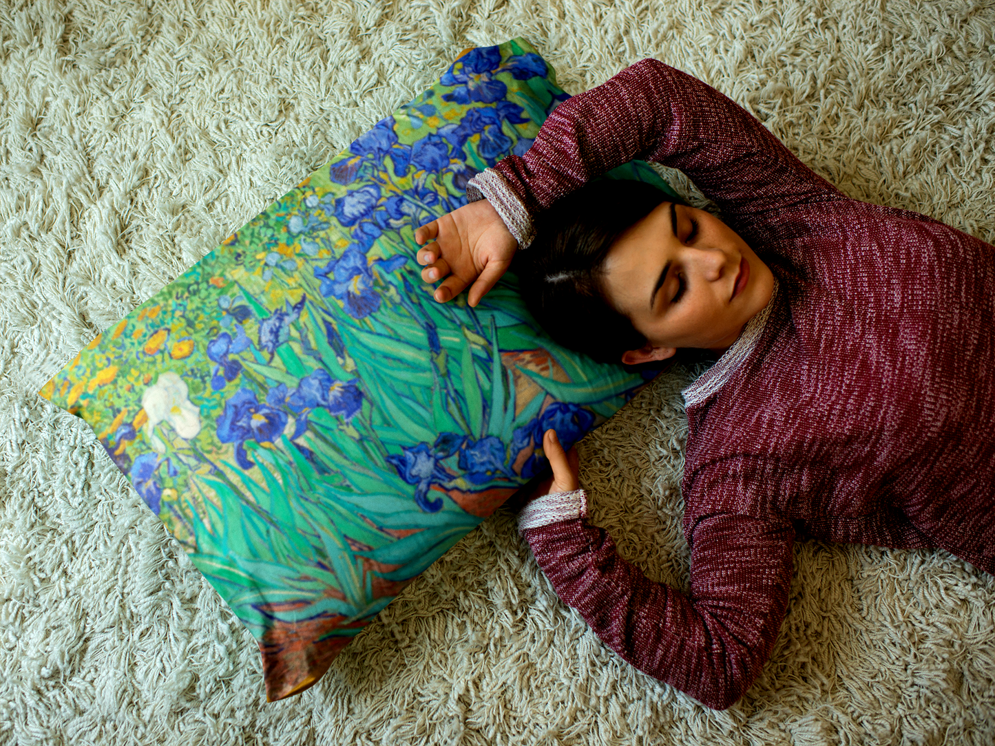 Irises Pillow Case
