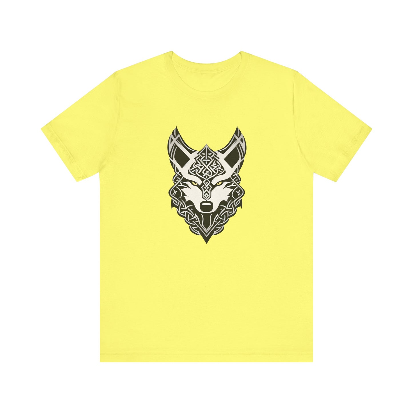 Tribal Celtic Wolf Unisex Jersey Short Sleeve Tee