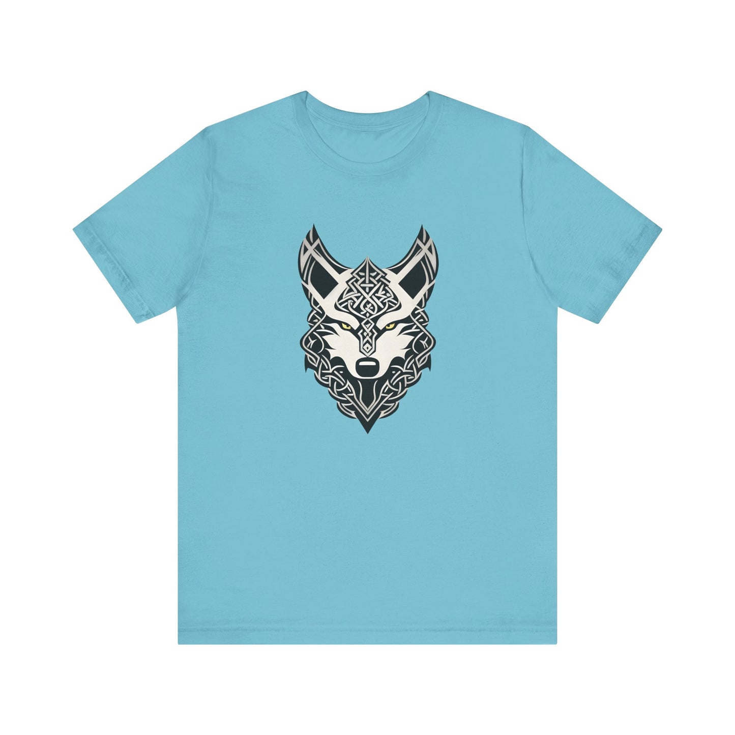 Tribal Celtic Wolf Unisex Jersey Short Sleeve Tee