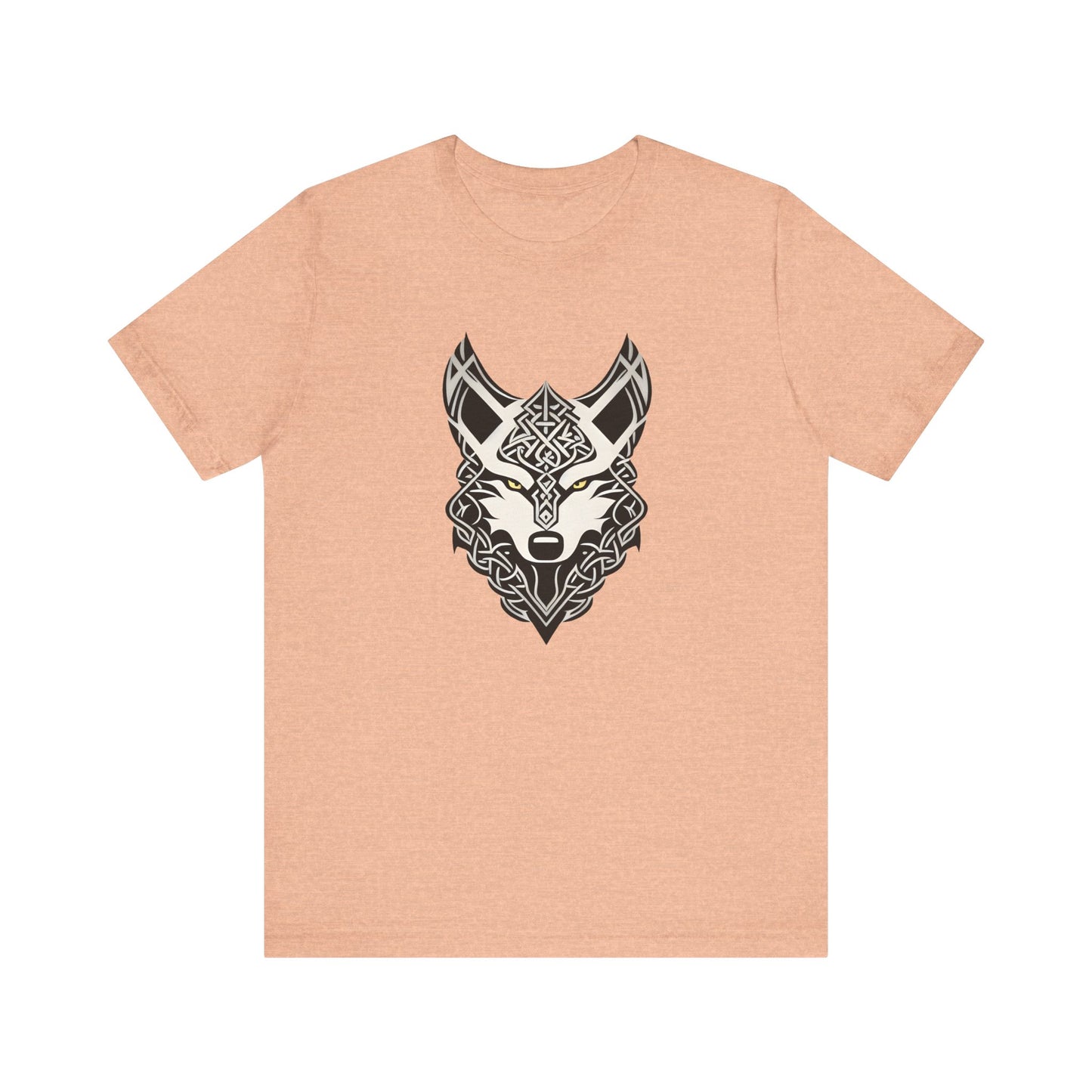 Tribal Celtic Wolf Unisex Jersey Short Sleeve Tee