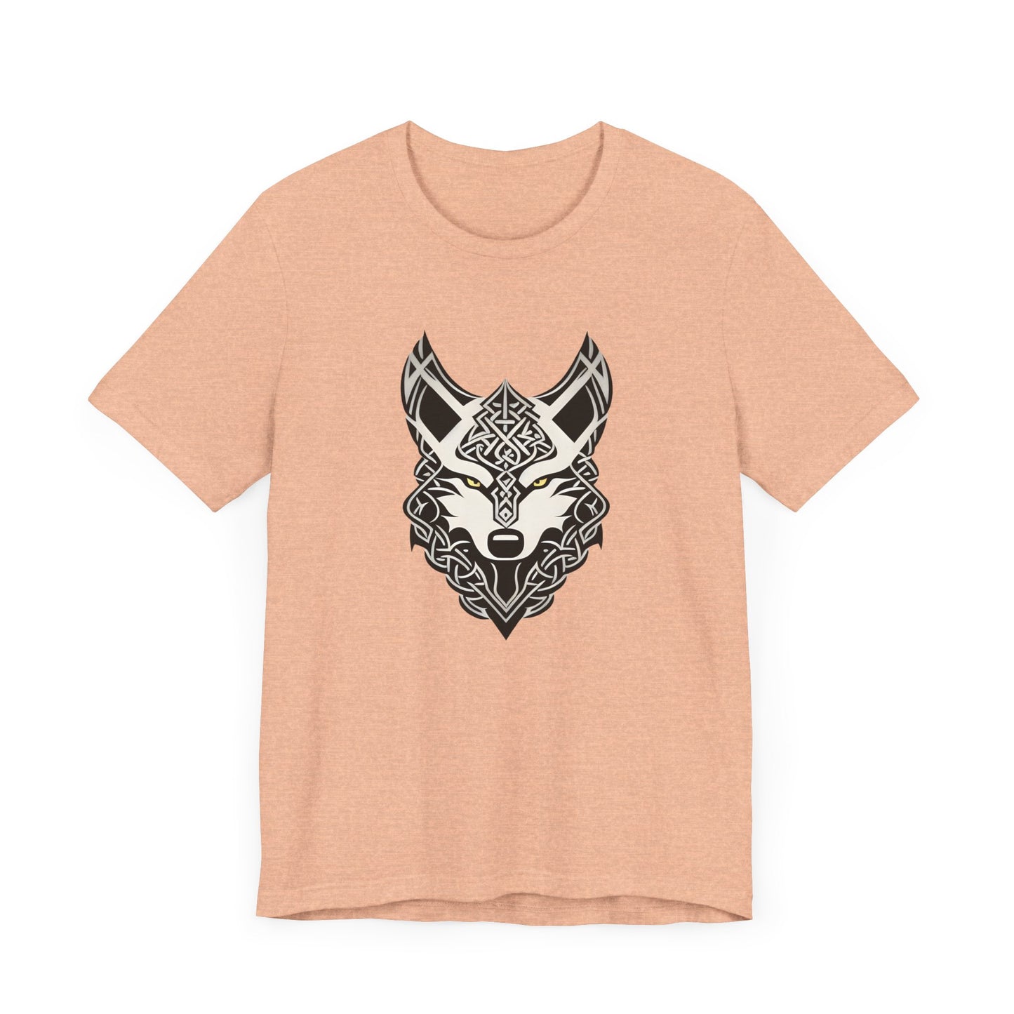 Tribal Celtic Wolf Unisex Jersey Short Sleeve Tee