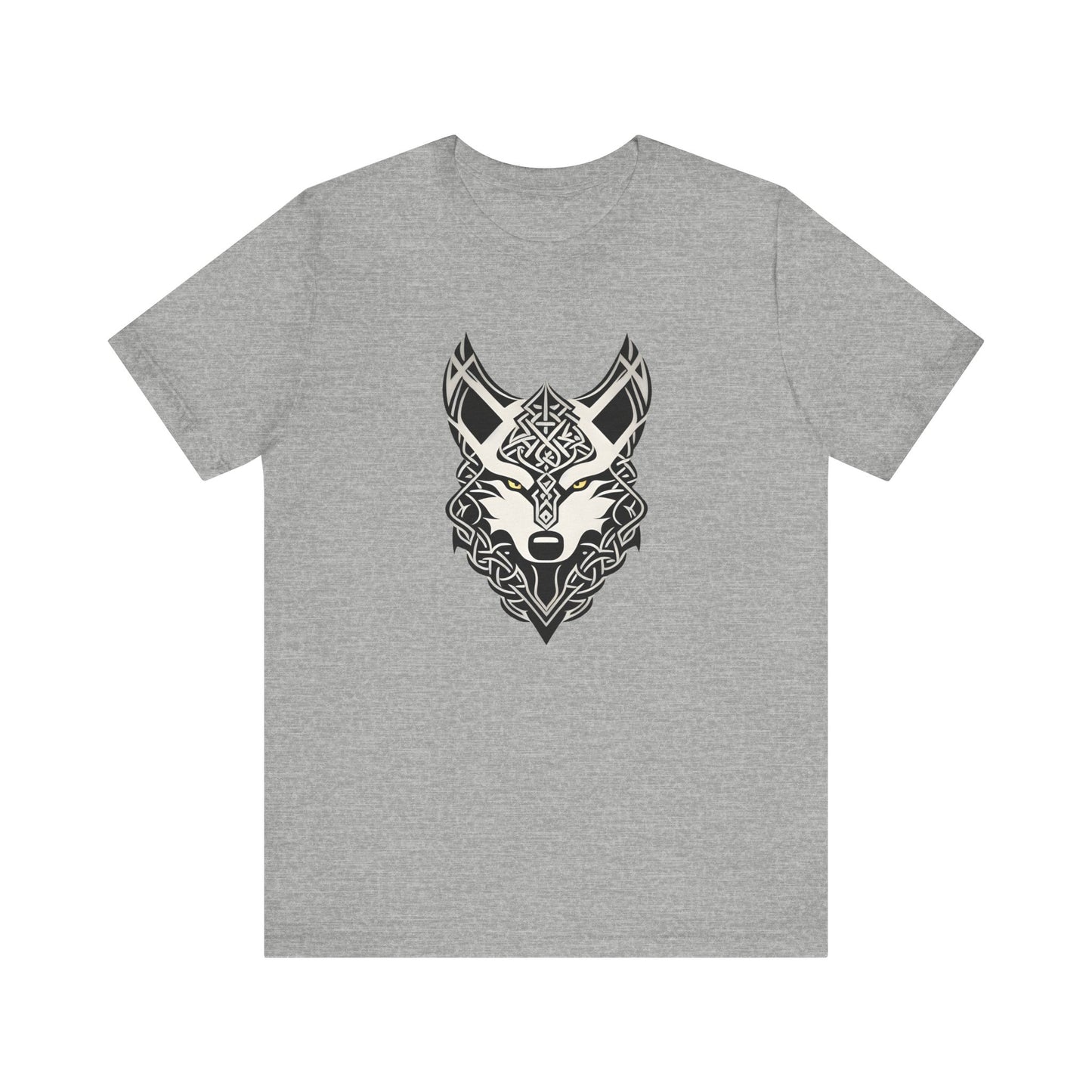 Tribal Celtic Wolf Unisex Jersey Short Sleeve Tee