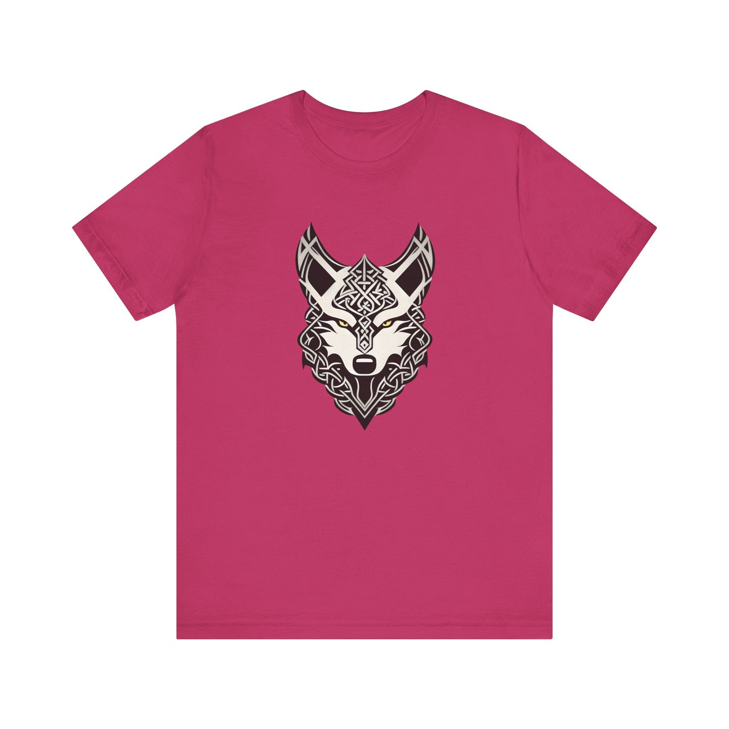 Tribal Celtic Wolf Unisex Jersey Short Sleeve Tee