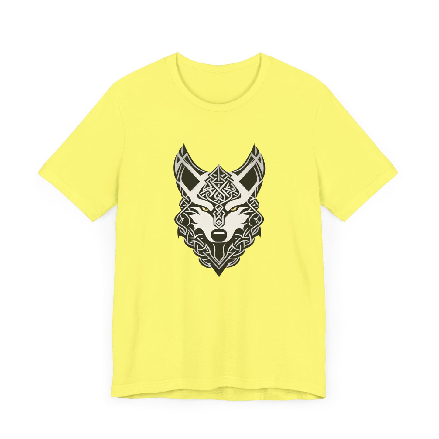 Tribal Celtic Wolf Unisex Jersey Short Sleeve Tee