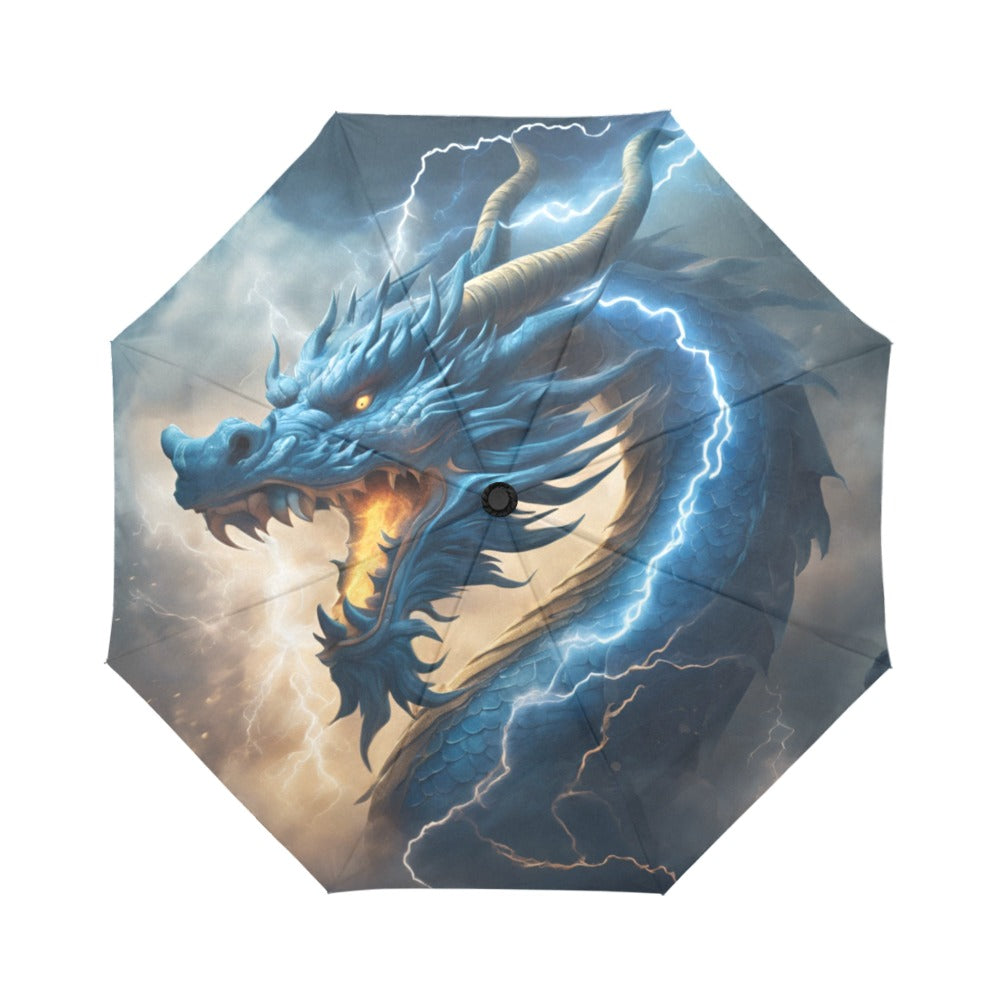 Fierce Dragon Automatic Foldable Umbrella