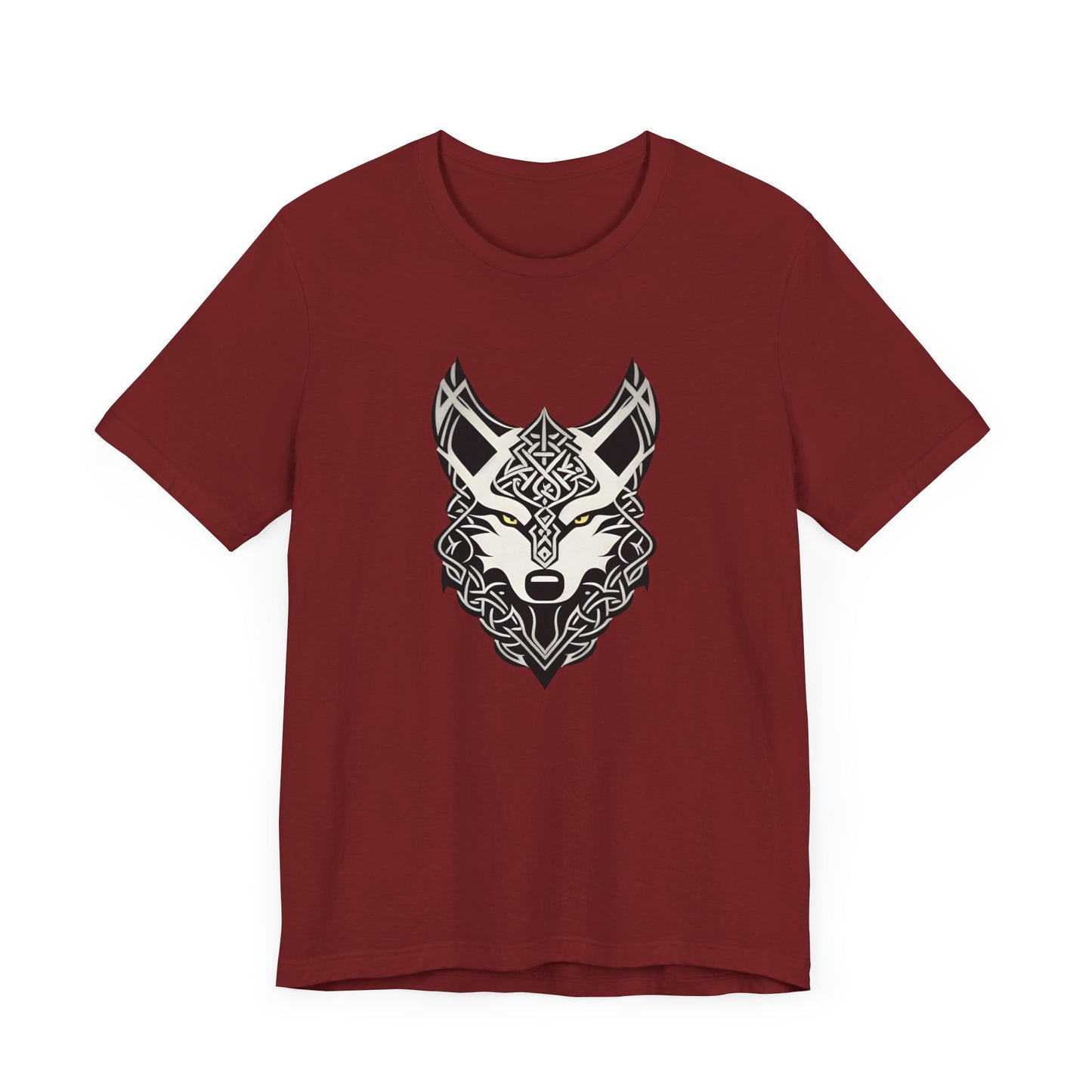 Tribal Celtic Wolf Unisex Jersey Short Sleeve Tee