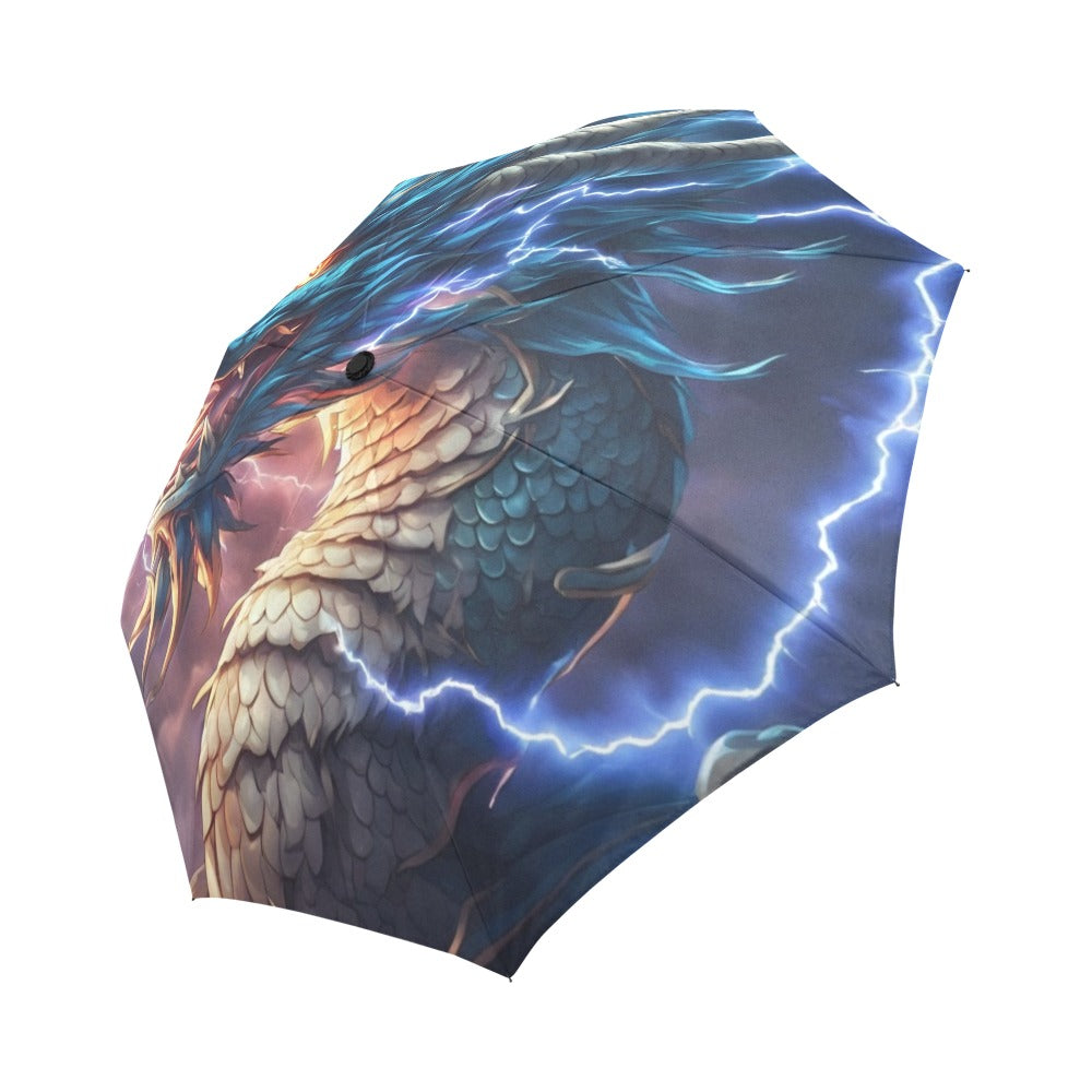 Anime Dragon Automatic Foldable Umbrella