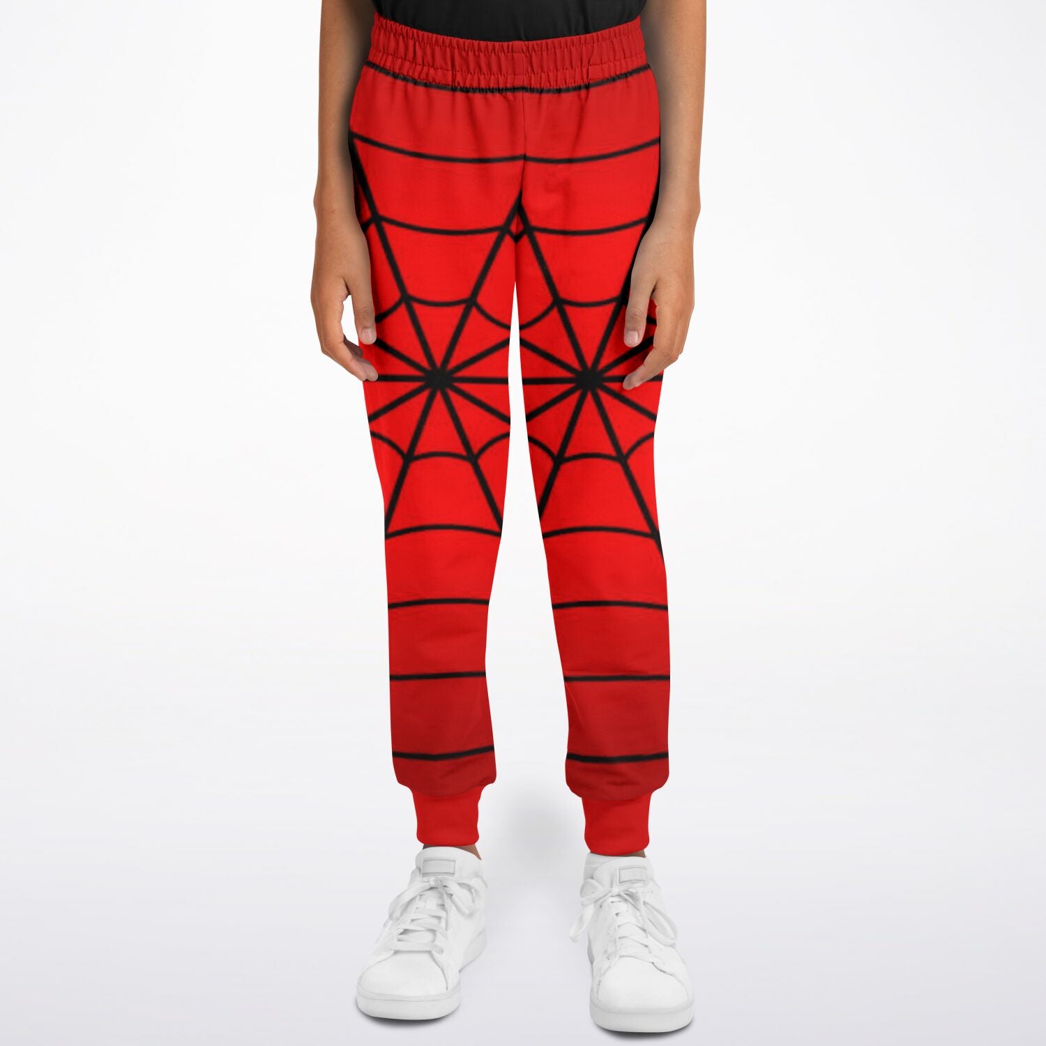 Crimson Spider Web Kids/Youth Jogger