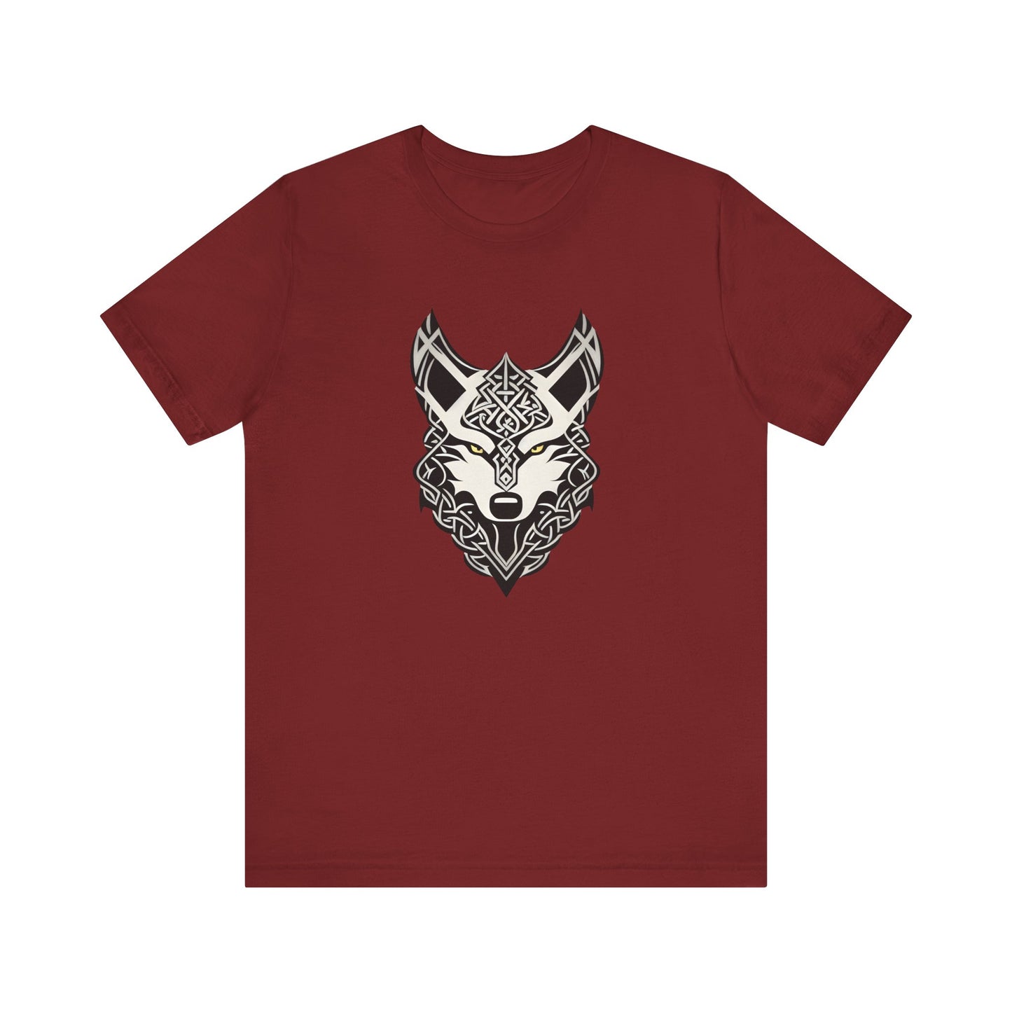 Tribal Celtic Wolf Unisex Jersey Short Sleeve Tee