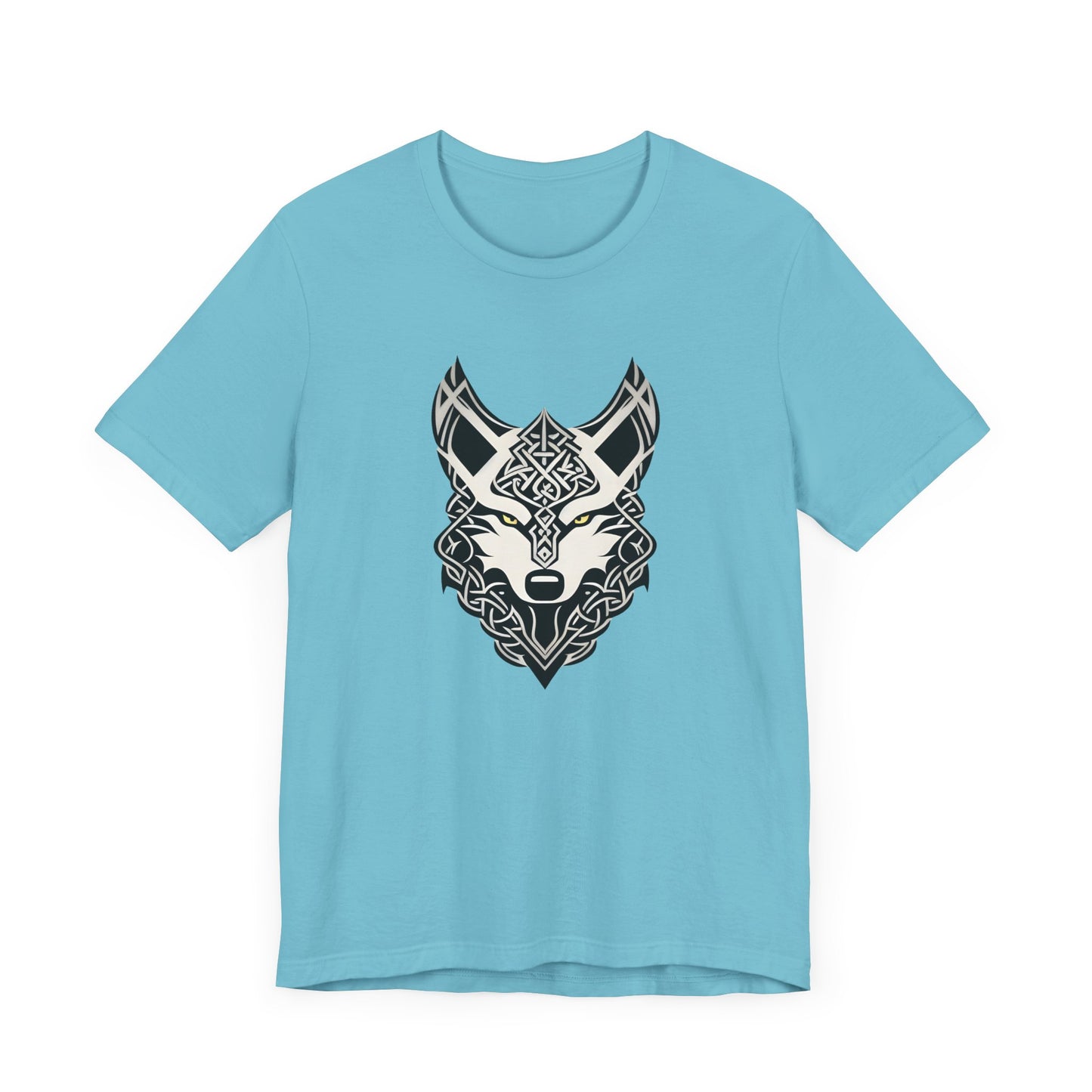 Tribal Celtic Wolf Unisex Jersey Short Sleeve Tee