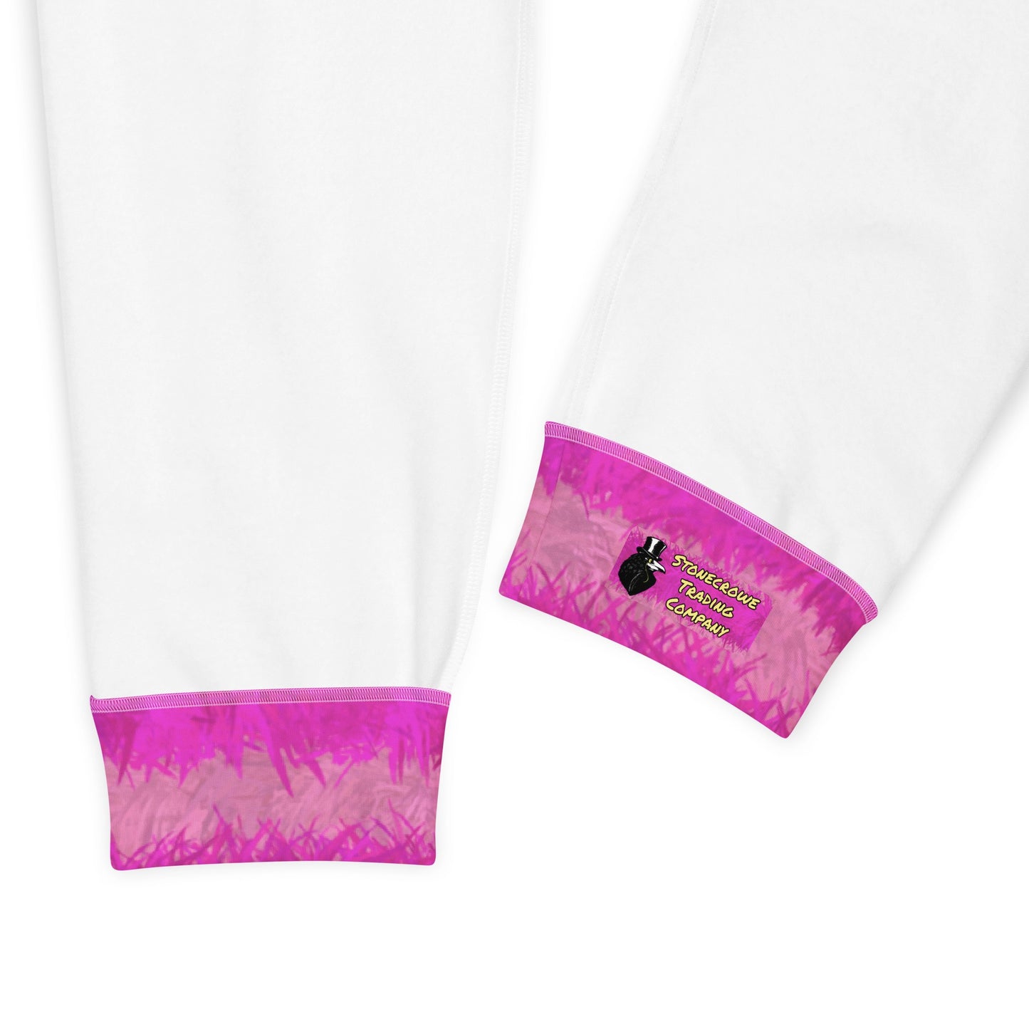 Cheshire Cat Inspired Fur Print Men's Slim Fit Joggers