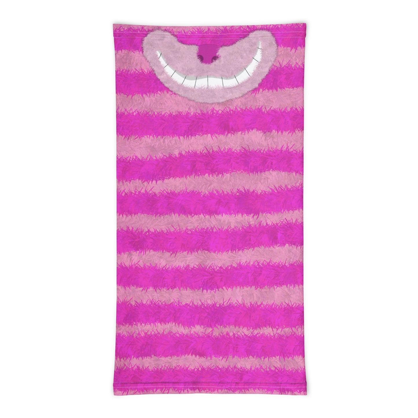 Cheshire Cat Inspired Fur Print Neck Gaiter