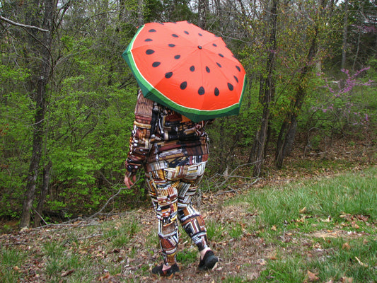 Watermelon Automatic Foldable Umbrella