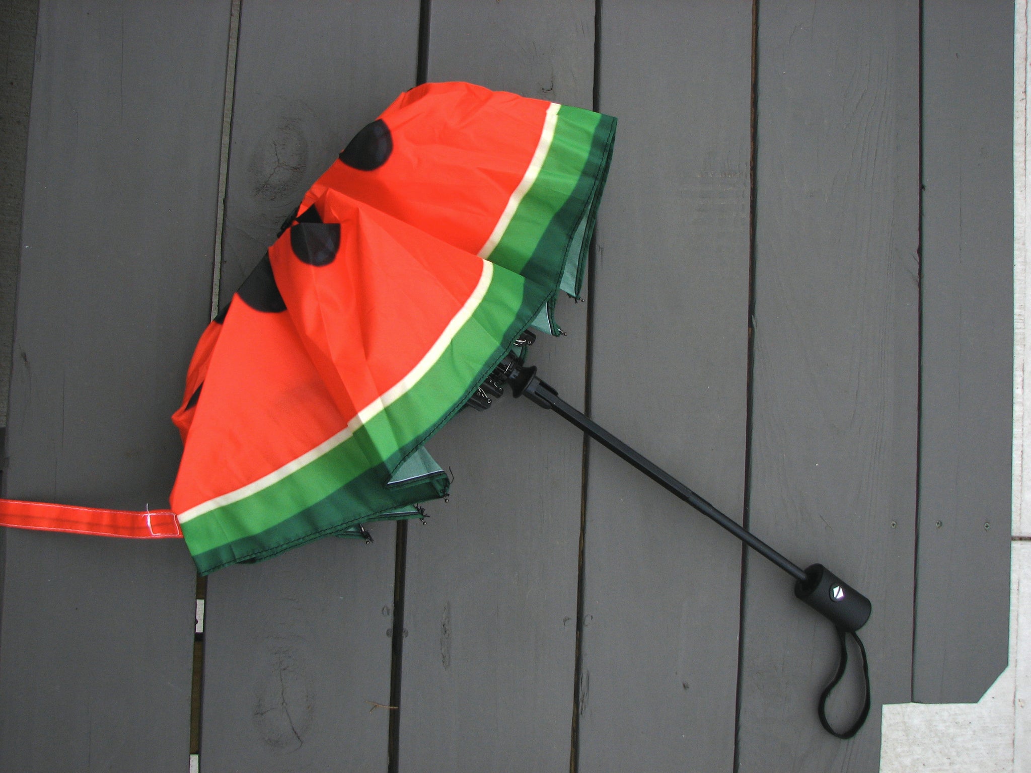 Watermelon Automatic Foldable Umbrella