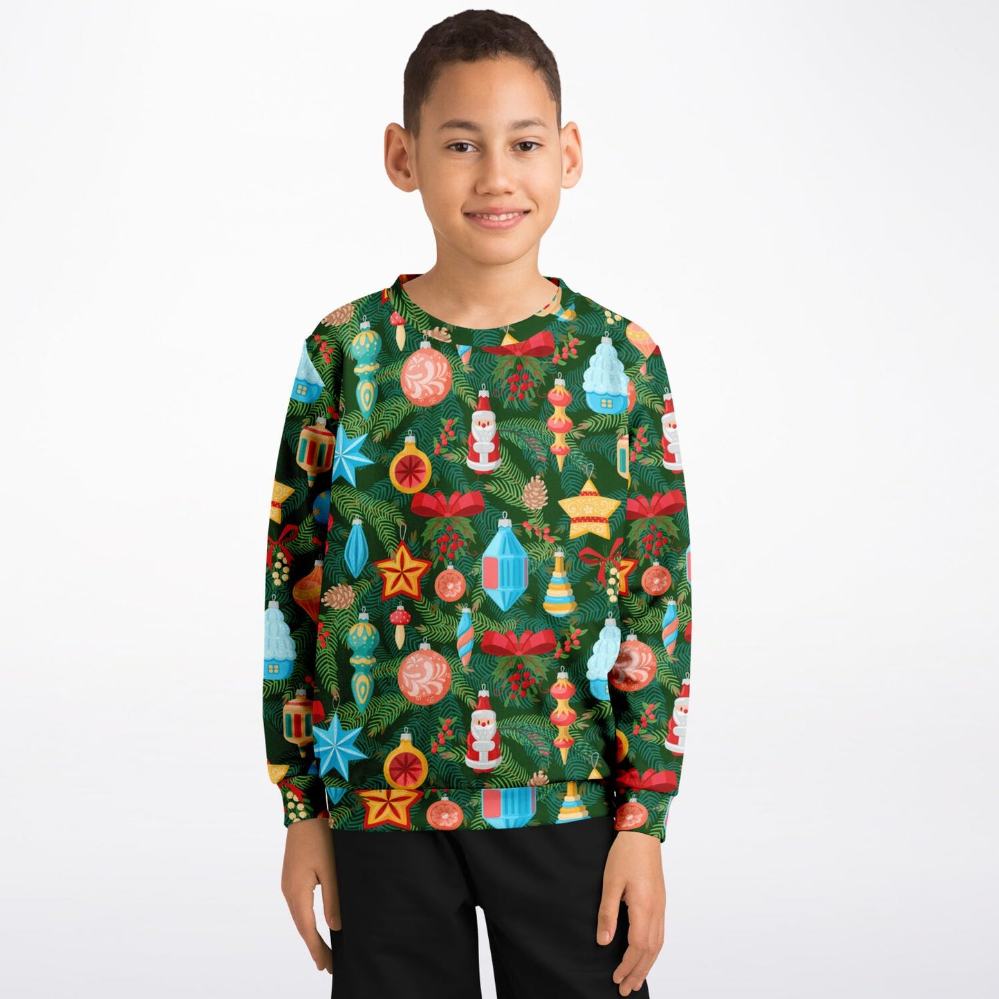 Decorated Tree Kids/Youth Sweatshirt