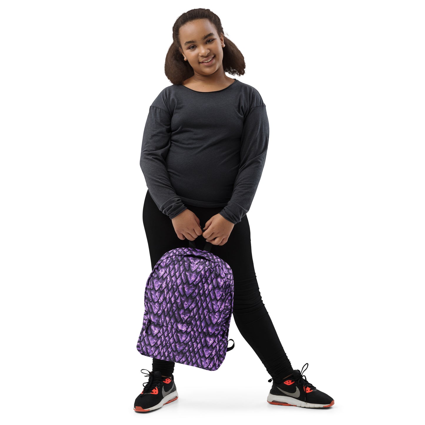 Amethyst Dragon Scale Backpack