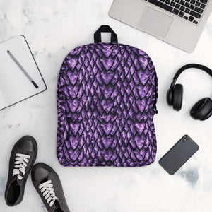 Amethyst Dragon Scale Backpack