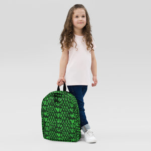 Emerald Dragon Scale Backpack