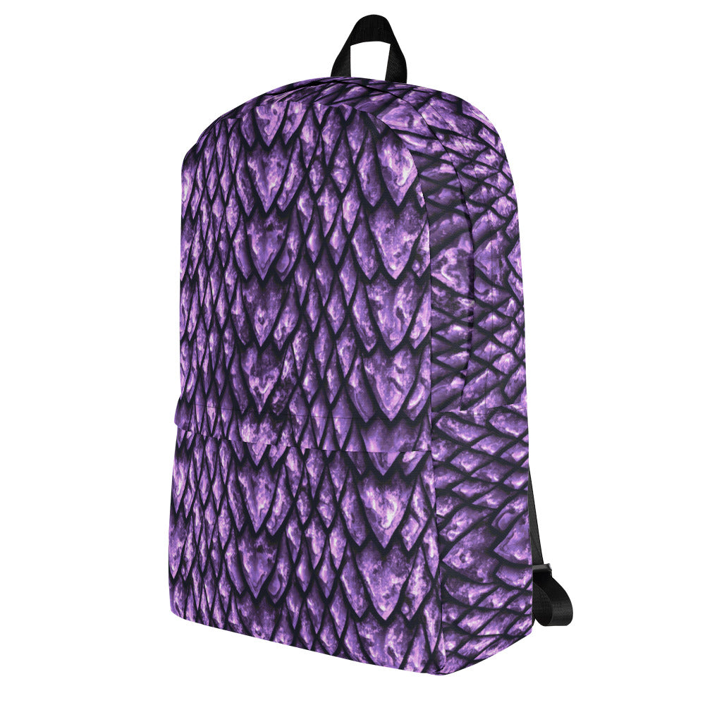 Amethyst Dragon Scale Backpack