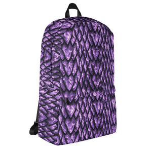 Amethyst Dragon Scale Backpack