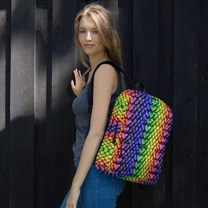 Rainbow Dragon Scale Backpack