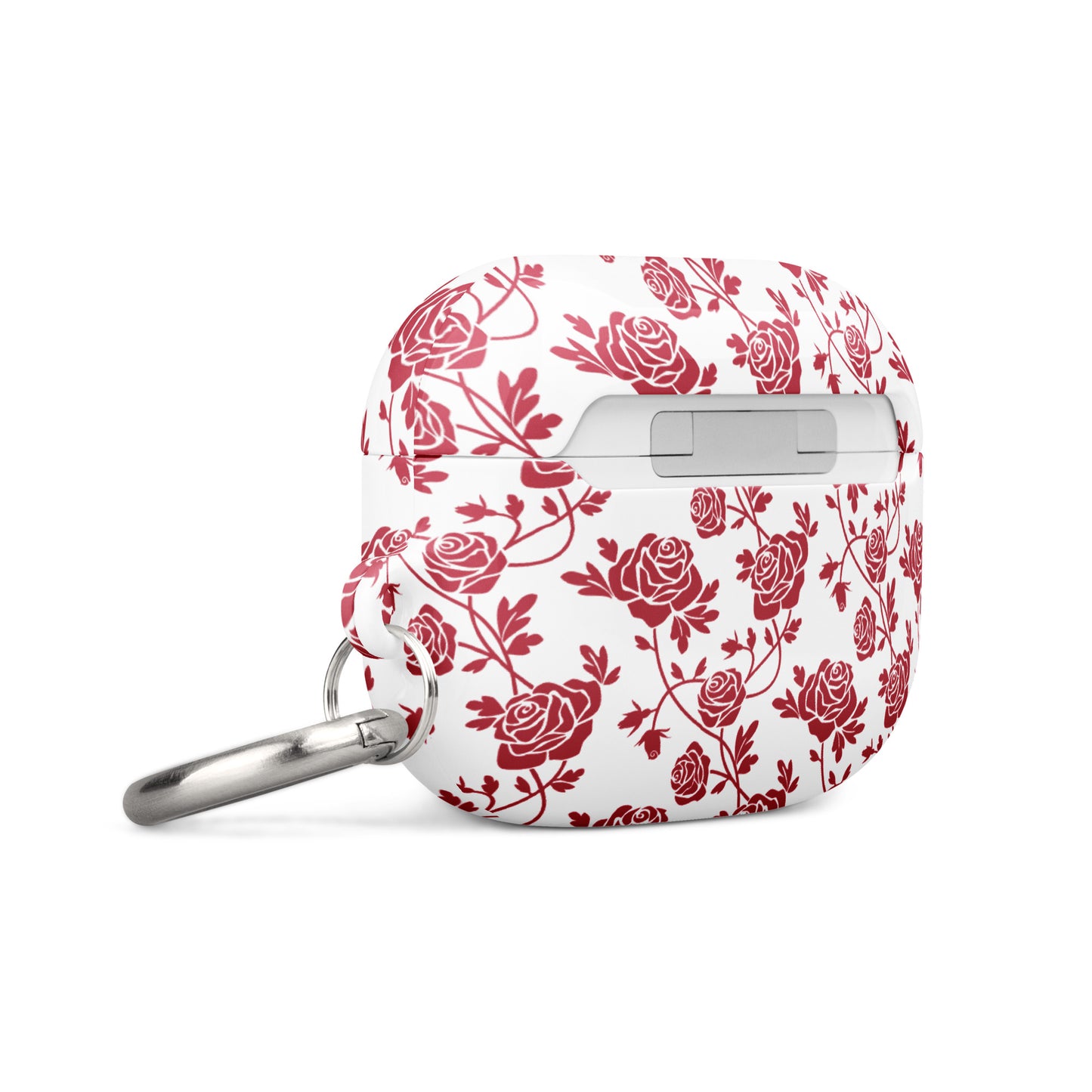 Red Roses on White Case Compatible with AirPods® and AirPods® Pro®