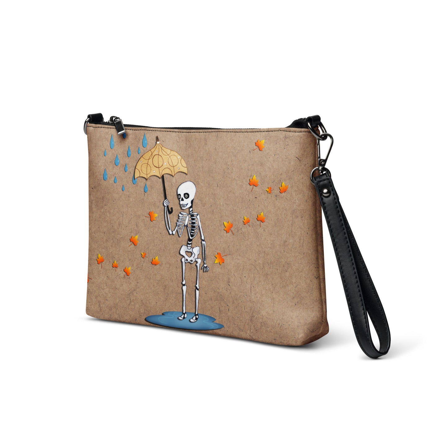 Autumn Skeleton Crossbody Bag