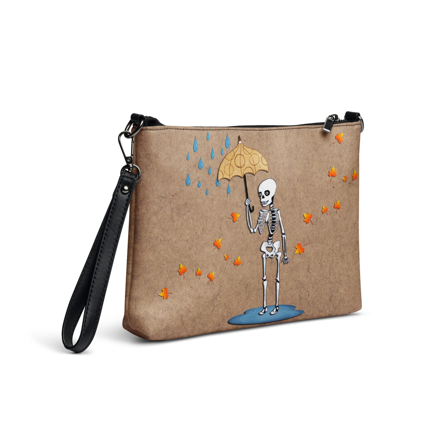 Autumn Skeleton Crossbody Bag