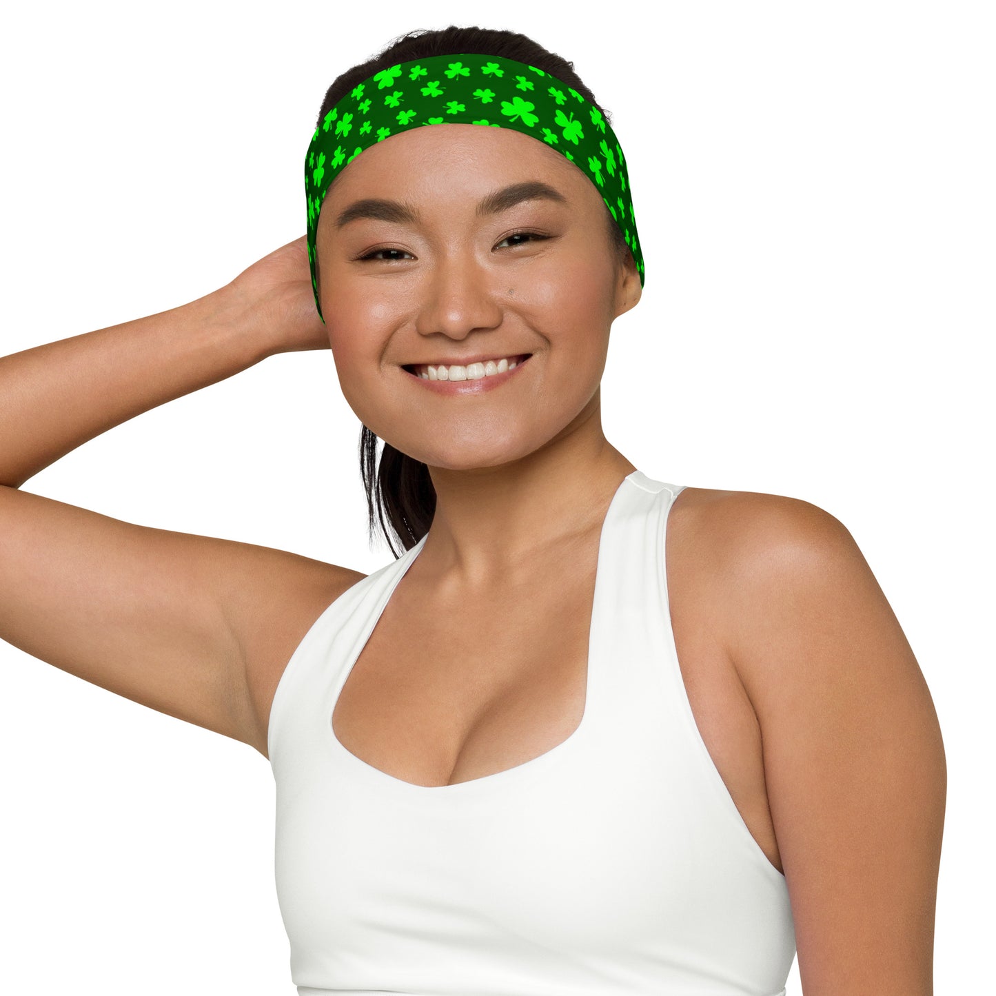 Shamrocks Print Headband