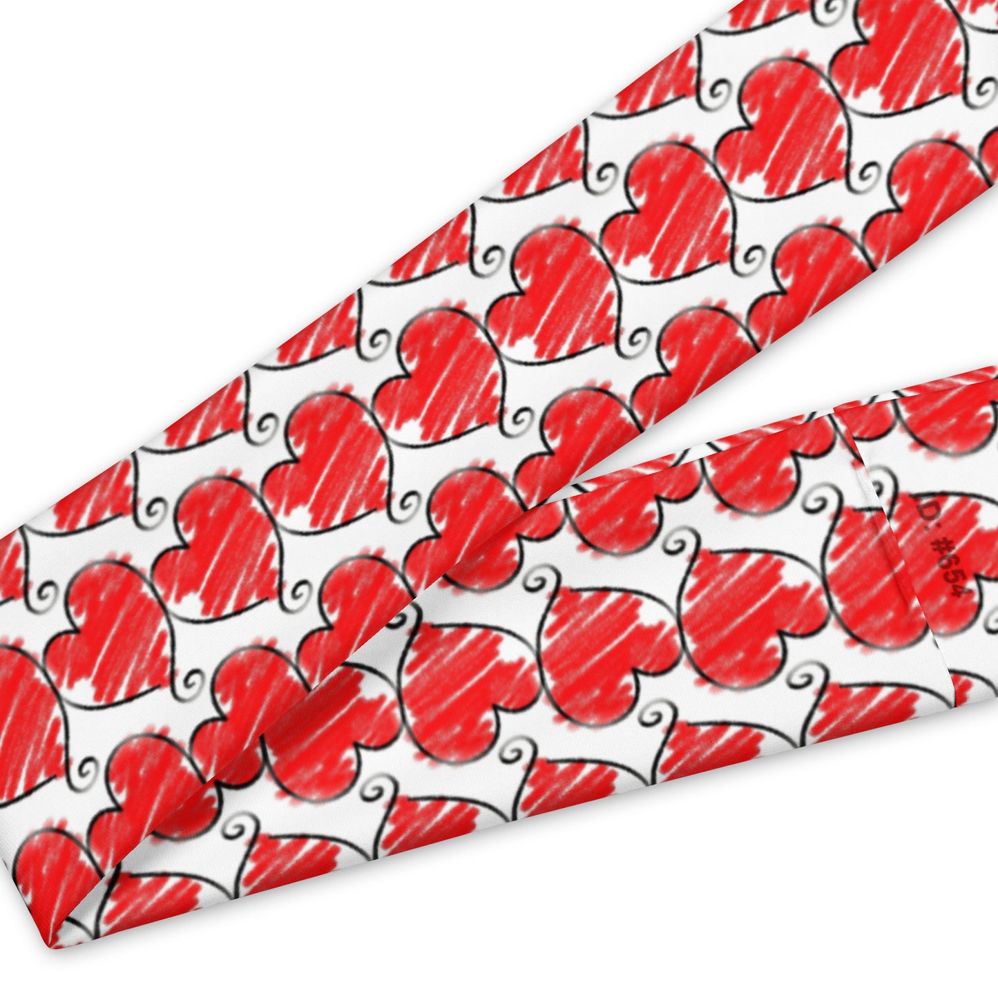 Hearts Print Headband