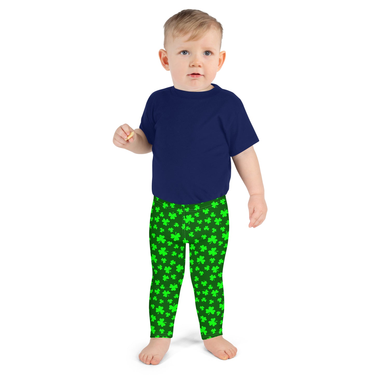 Shamrock Print Kid's Leggings