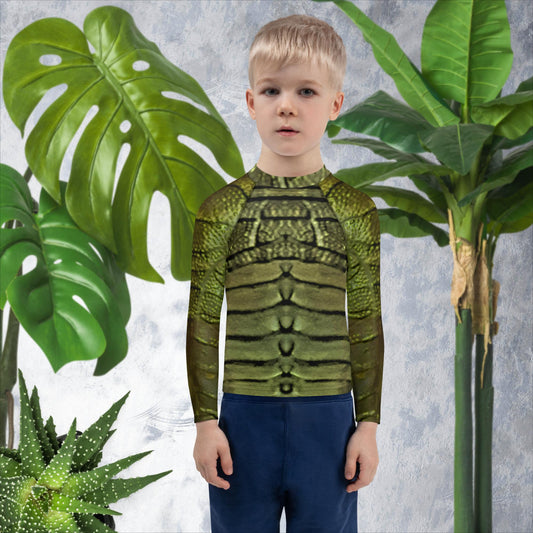 Creature From The Black Lagoon Inspired Kids' Rash Guard