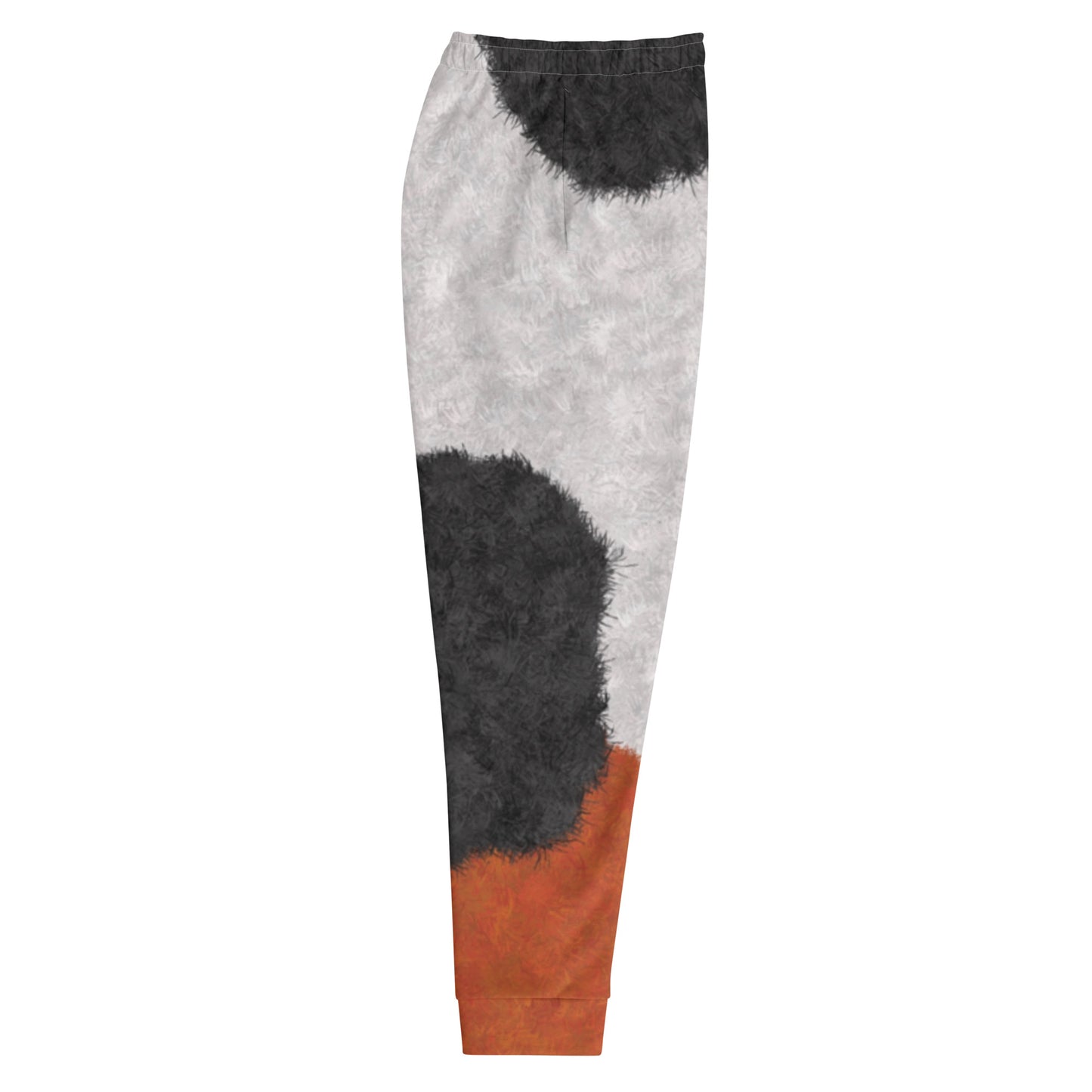 Calico Cat Fur Print Men's Slim Fit Joggers