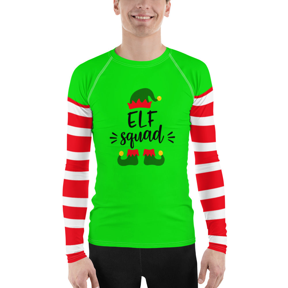 Elf Squad Men's Rash Guard