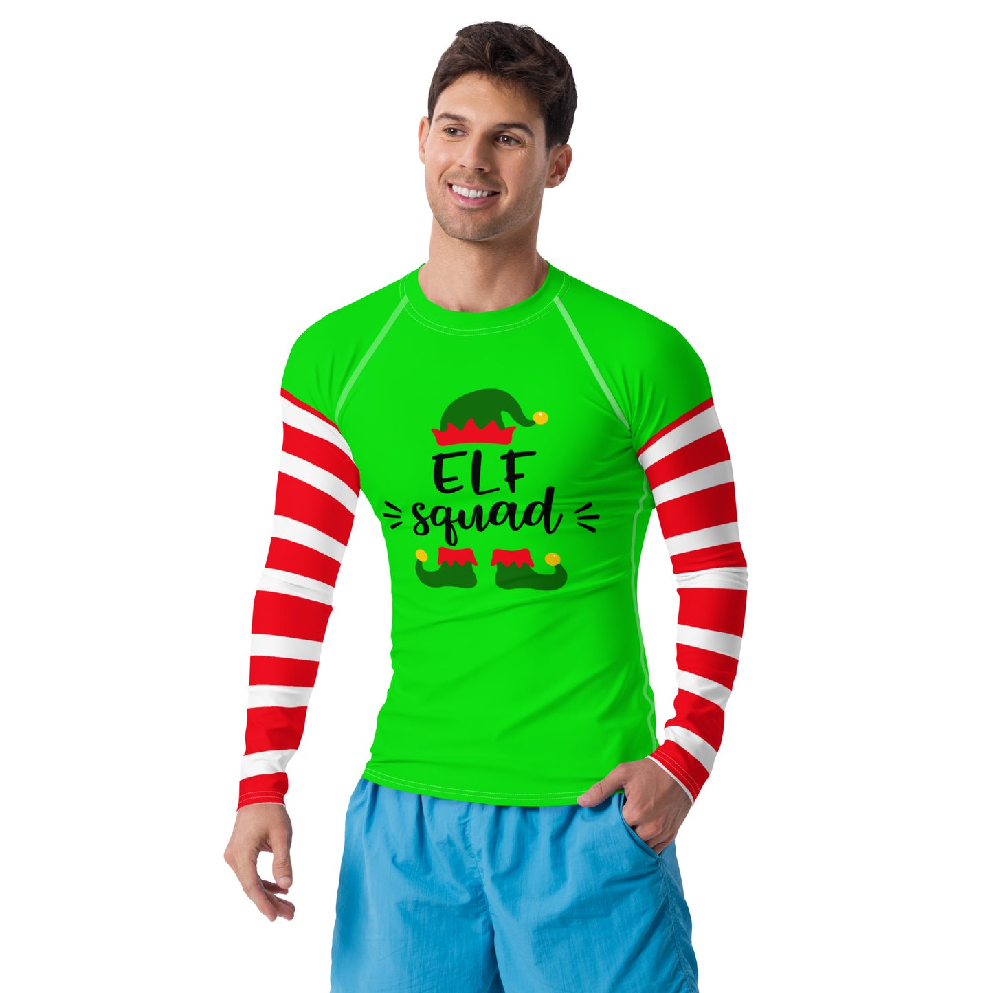 Elf Squad Men's Rash Guard