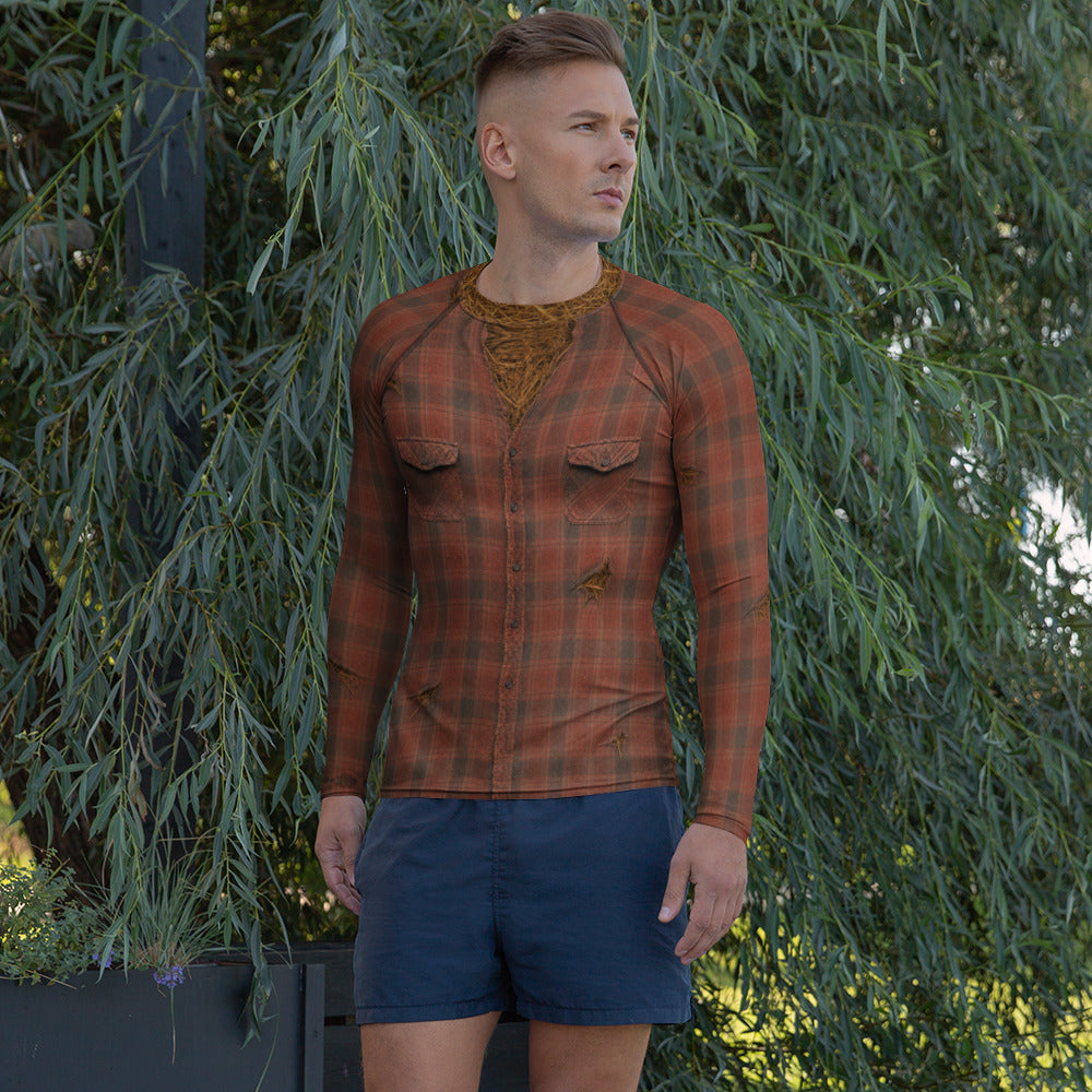 Scarecrow Print Rash Guard