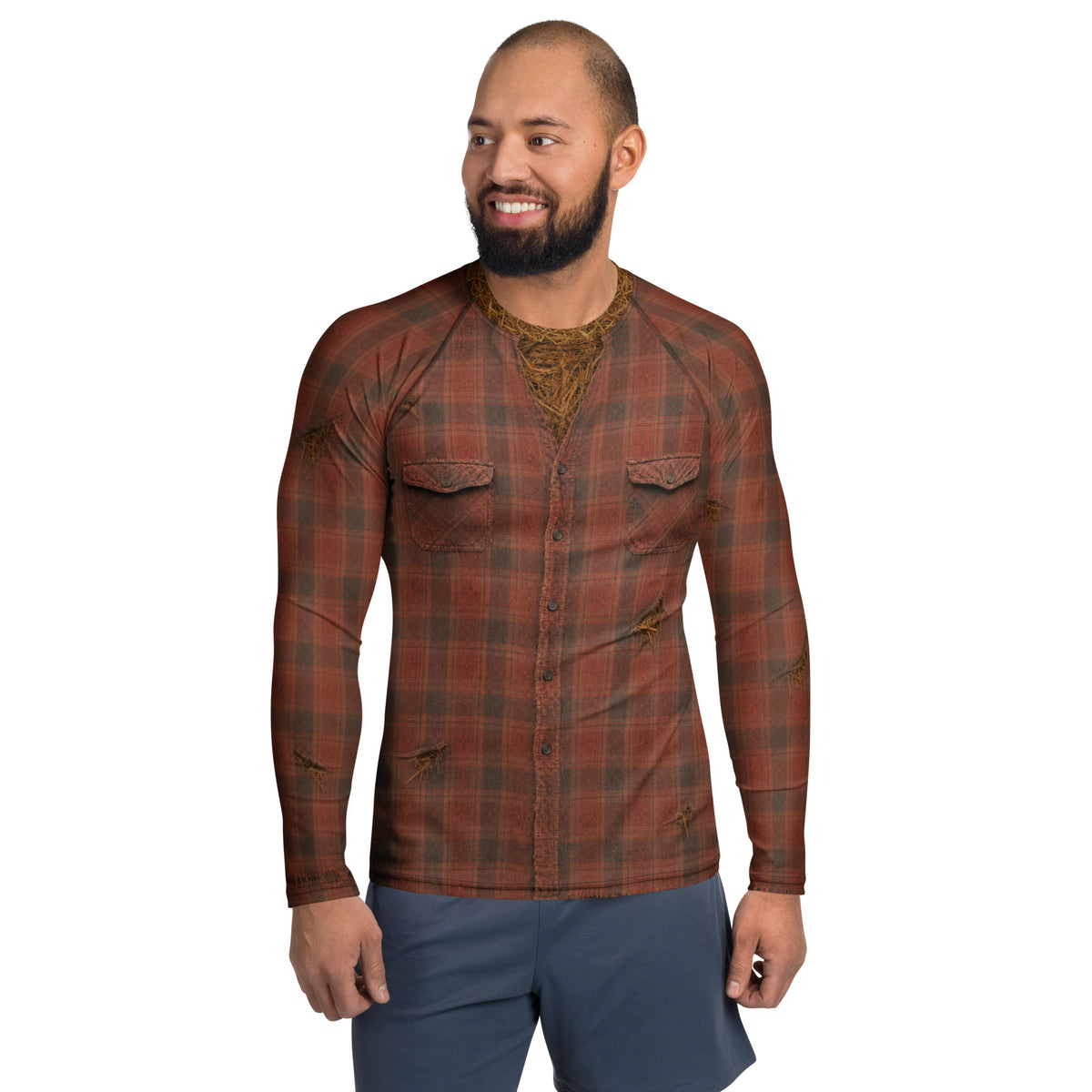 Scarecrow Print Rash Guard