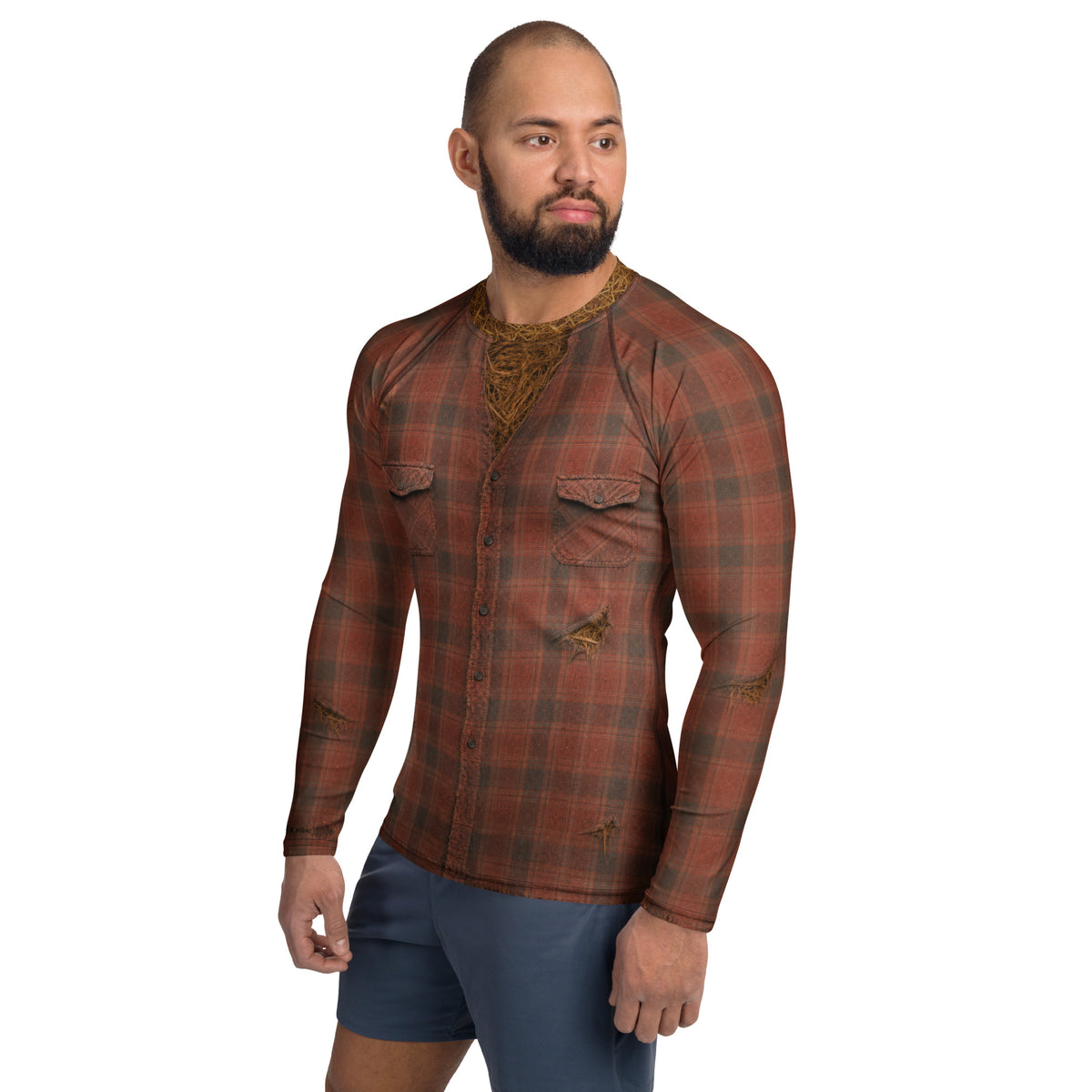 Scarecrow Print Rash Guard