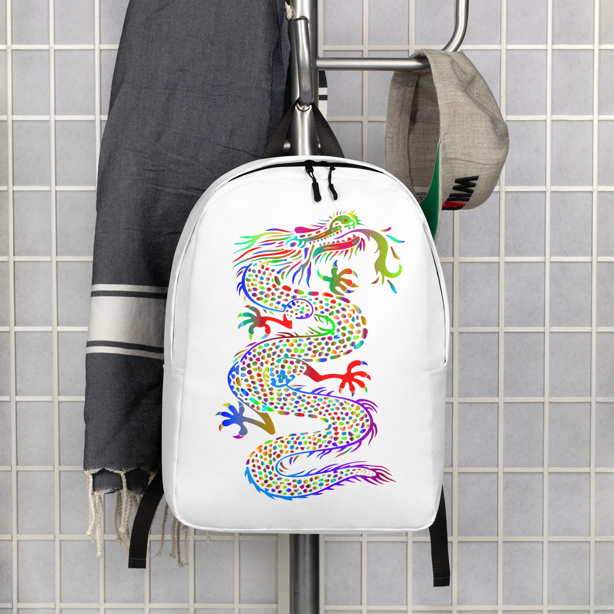 Rainbow Dragon Minimalist Backpack